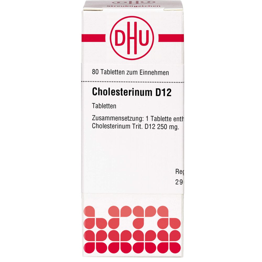 Cholesterinum D 12 Tabletten 80 St