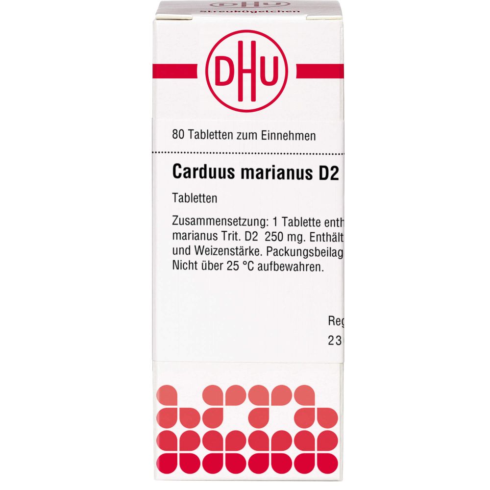 Carduus Marianus D 2 Tabletten 80 St