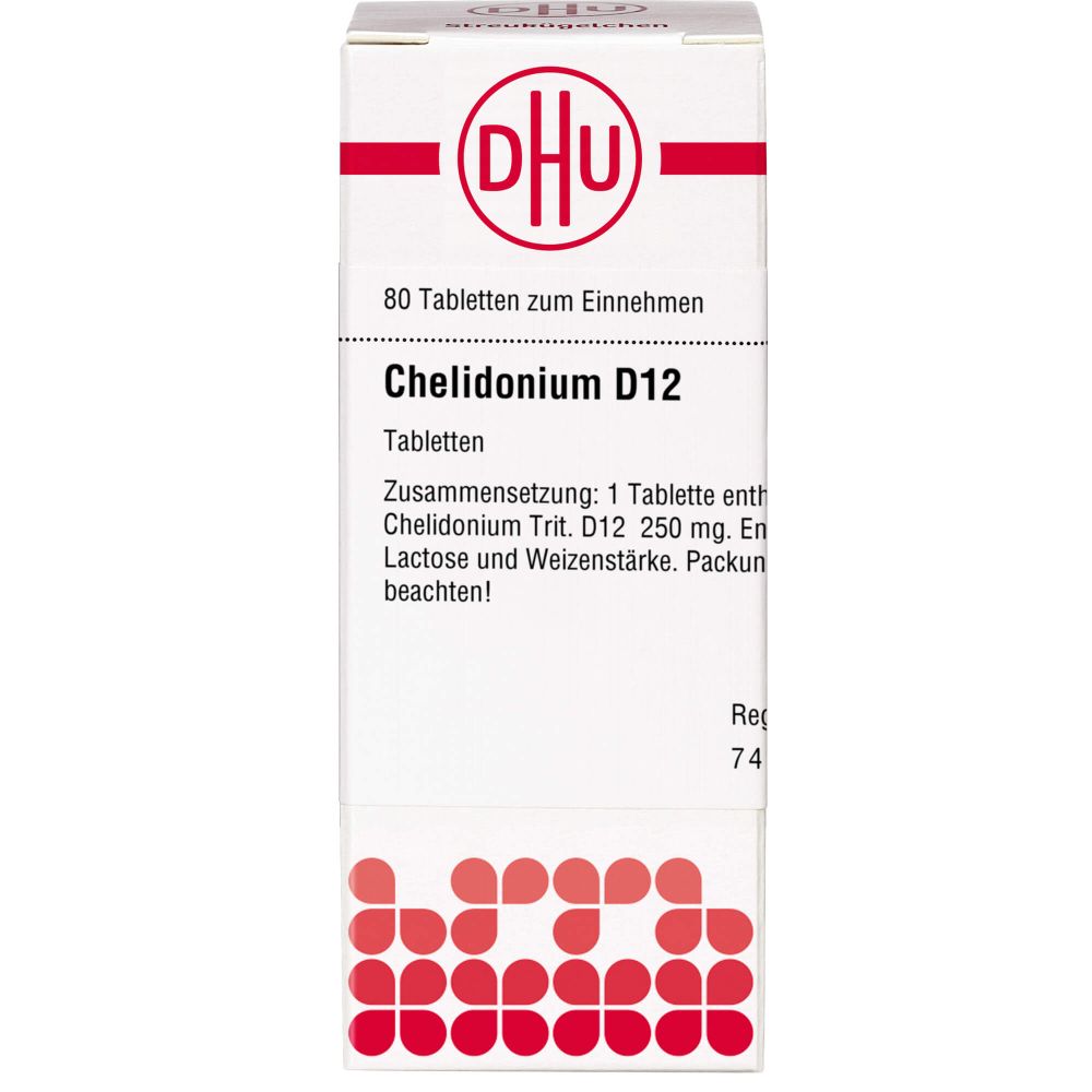 Chelidonium D 12 Tabletten 80 St