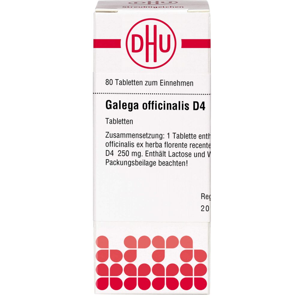 Galega officinalis D 4 Tabletten 80 St