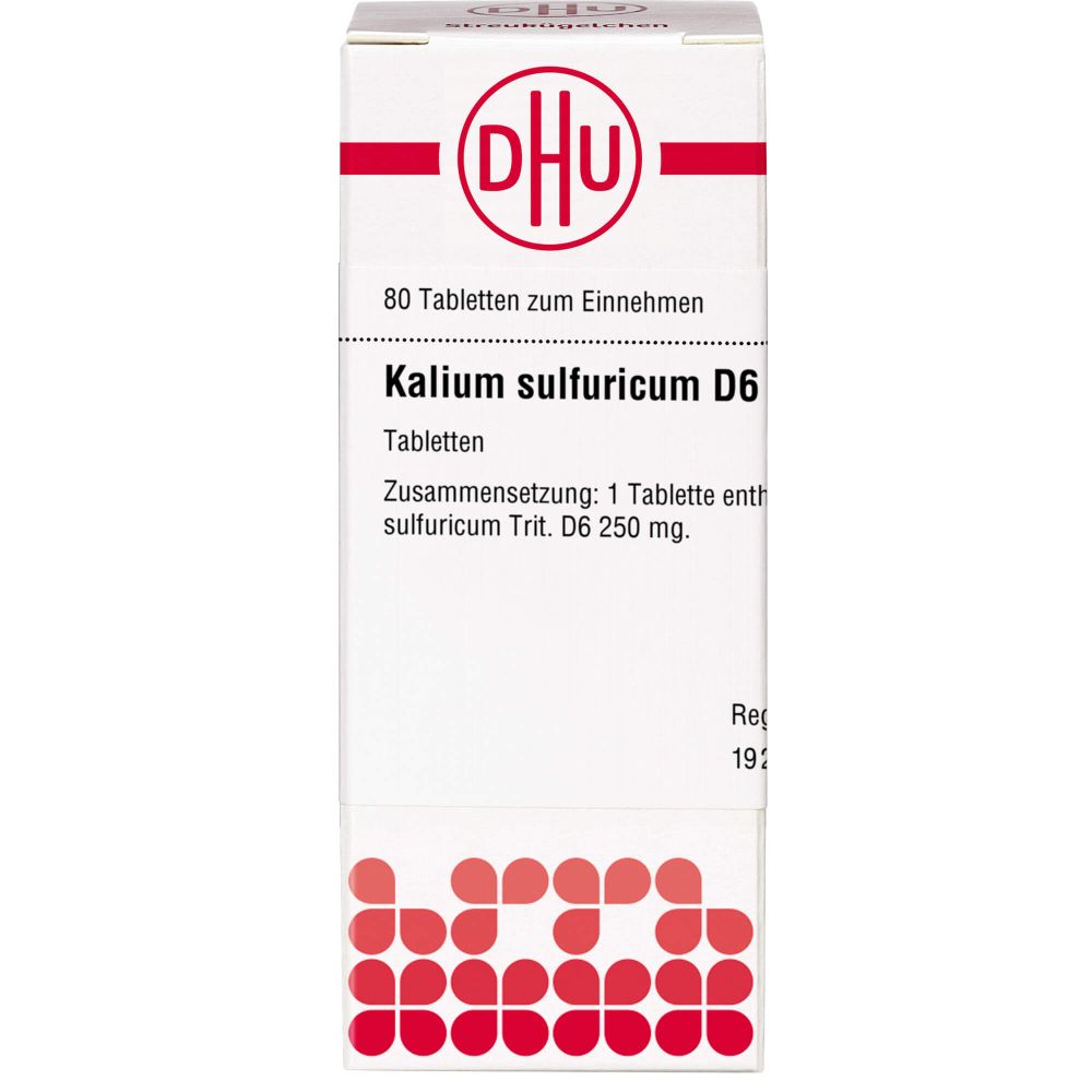 Kalium Sulfuricum D 6 Tabletten 80 St