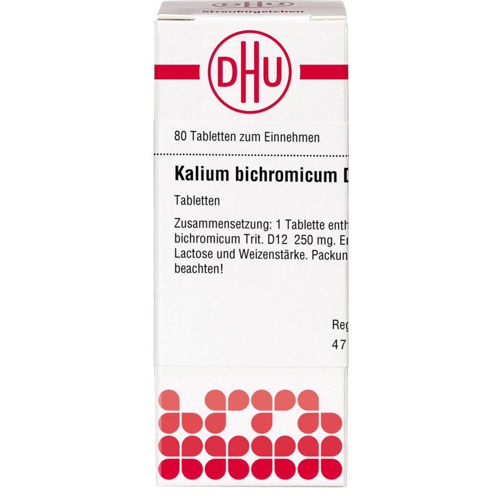 Kalium Bichromicum D 12 Tabletten 80 St