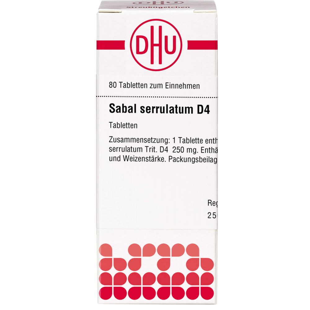 Sabal Serrulatum D 4 Tabletten 80 St