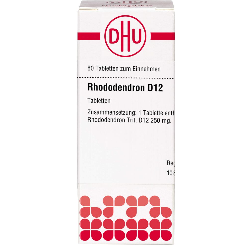 Rhododendron D 12 Tabletten 80 St