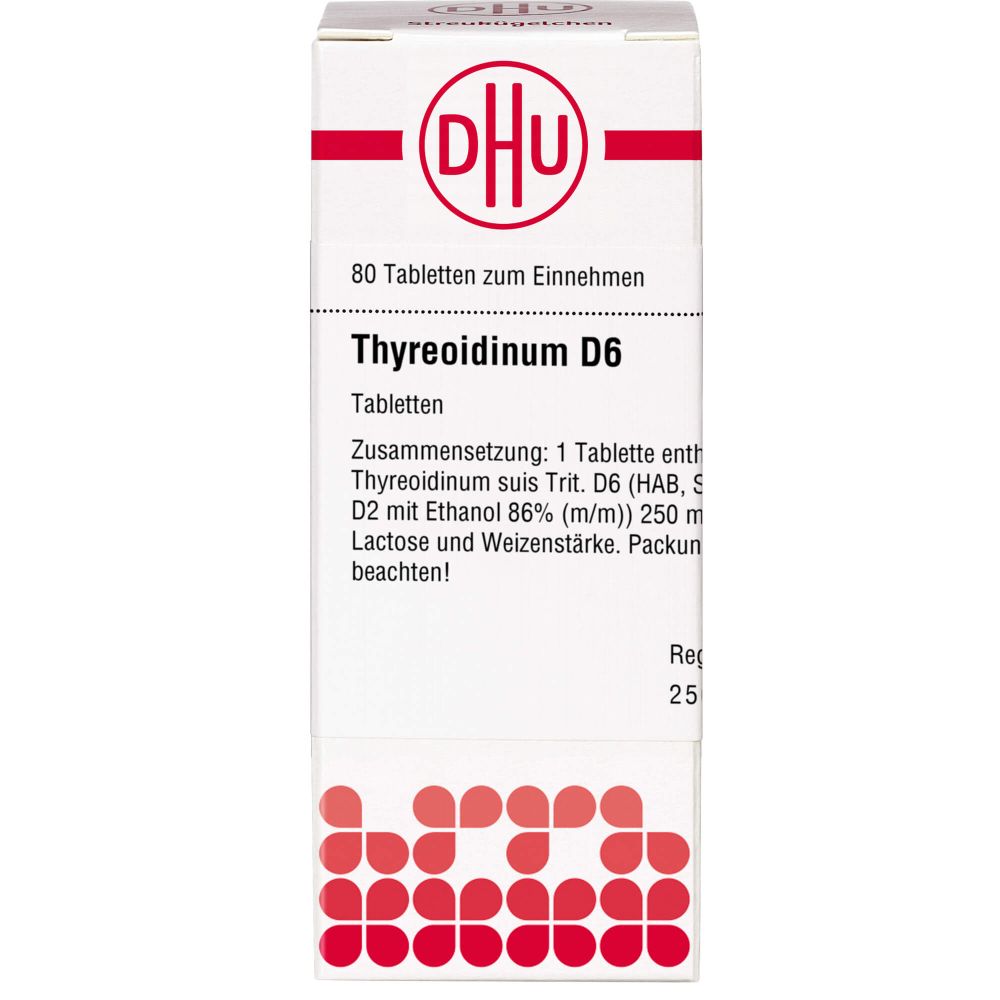 Thyreoidinum D 6 Tabletten 80 St