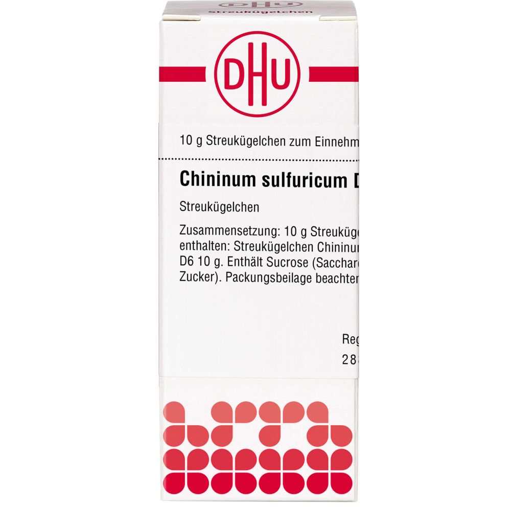 Chininum Sulfuricum D 6 Globuli 10 g
