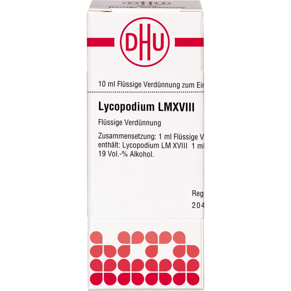 Lycopodium Lm Xviii Verdünnung 10 ml