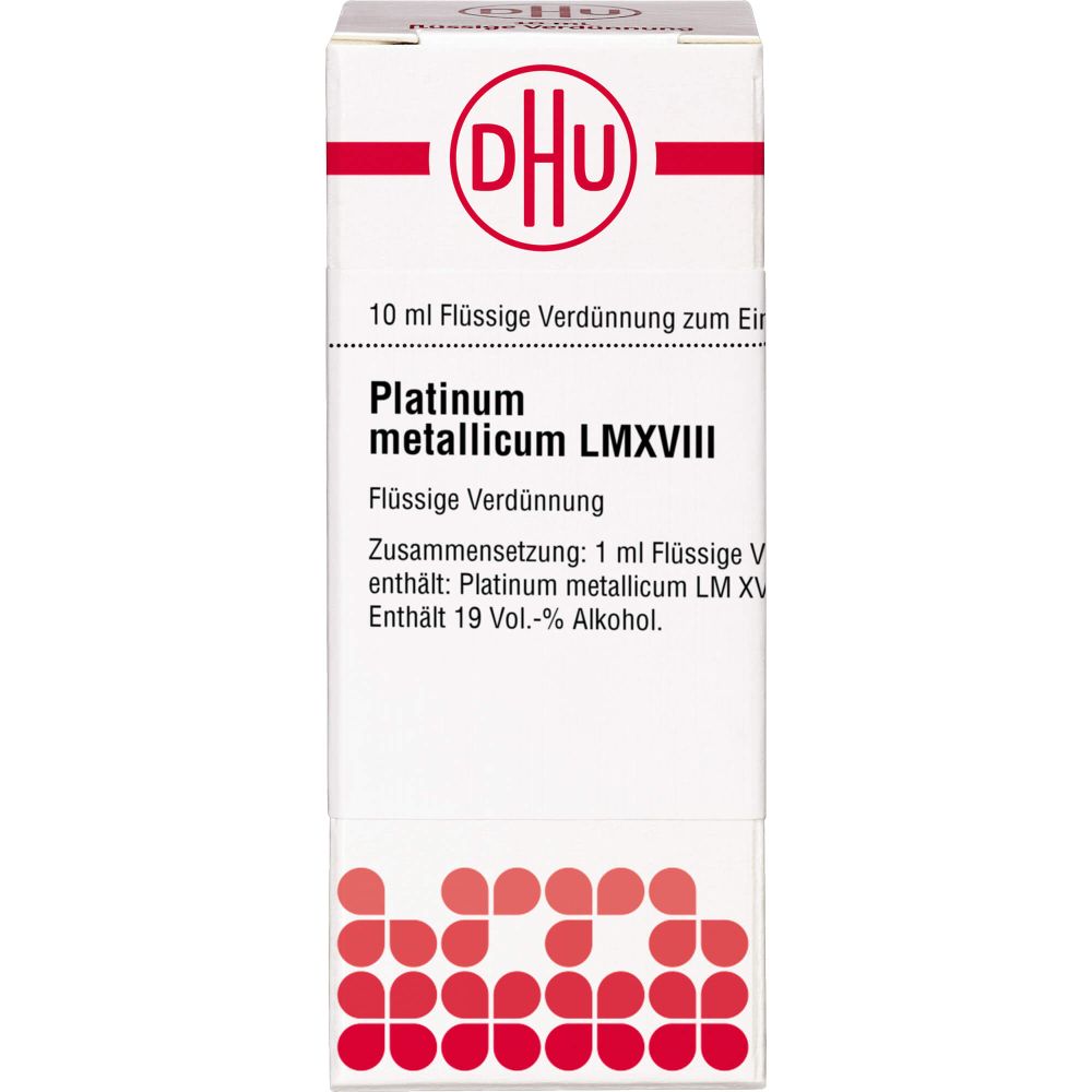 Platinum Metallicum Lm Xviii Dilution 10 ml