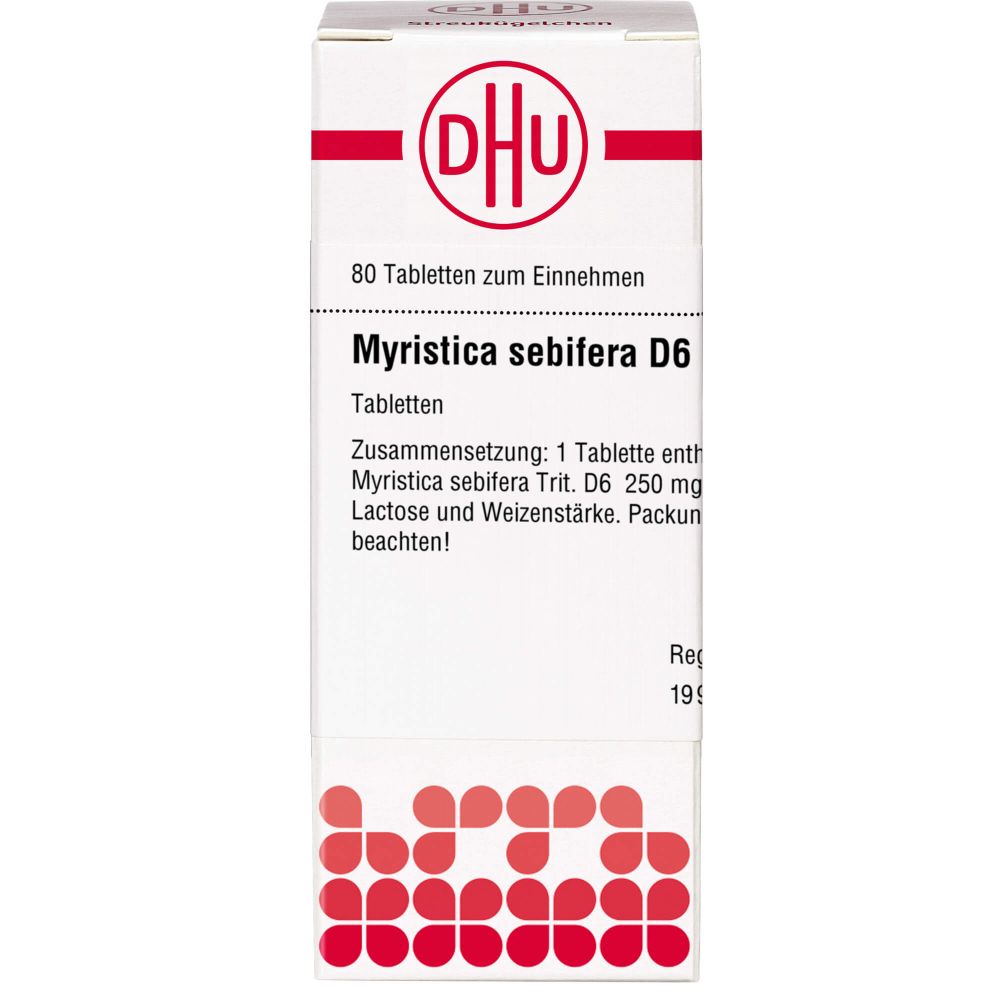 Myristica Sebifera D 6 Tabletten 80 St