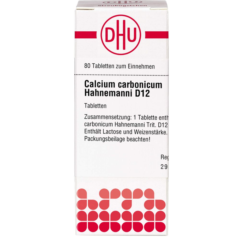 Calcium Carbonicum Hahnemanni D 12 Tabletten 80 St