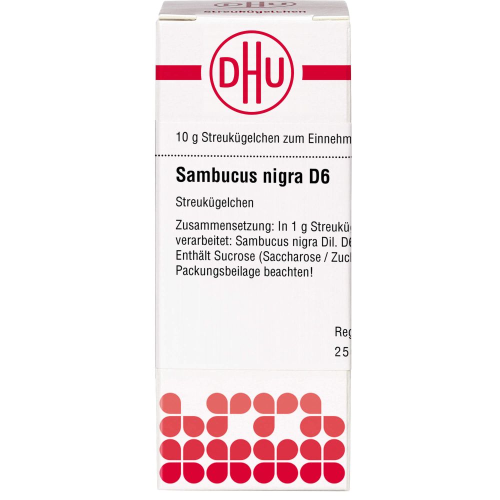Sambucus Nigra D 6 Globuli 10 g