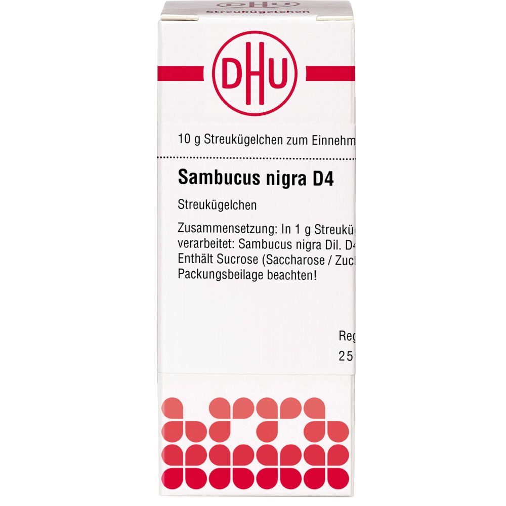 Sambucus Nigra D 4 Globuli 10 g