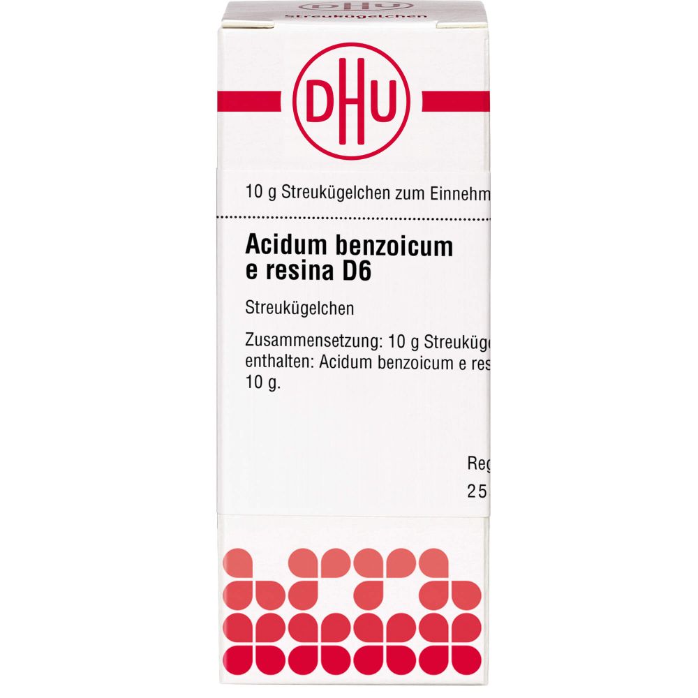 Acidum Benzoicum E Resina D 6 Globuli 10 g