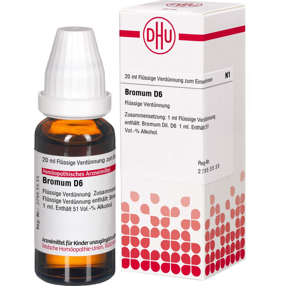 Bromum D 6 Dilution 20 ml