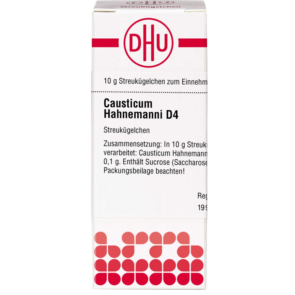Causticum Hahnemanni D 4 Globuli 10 g