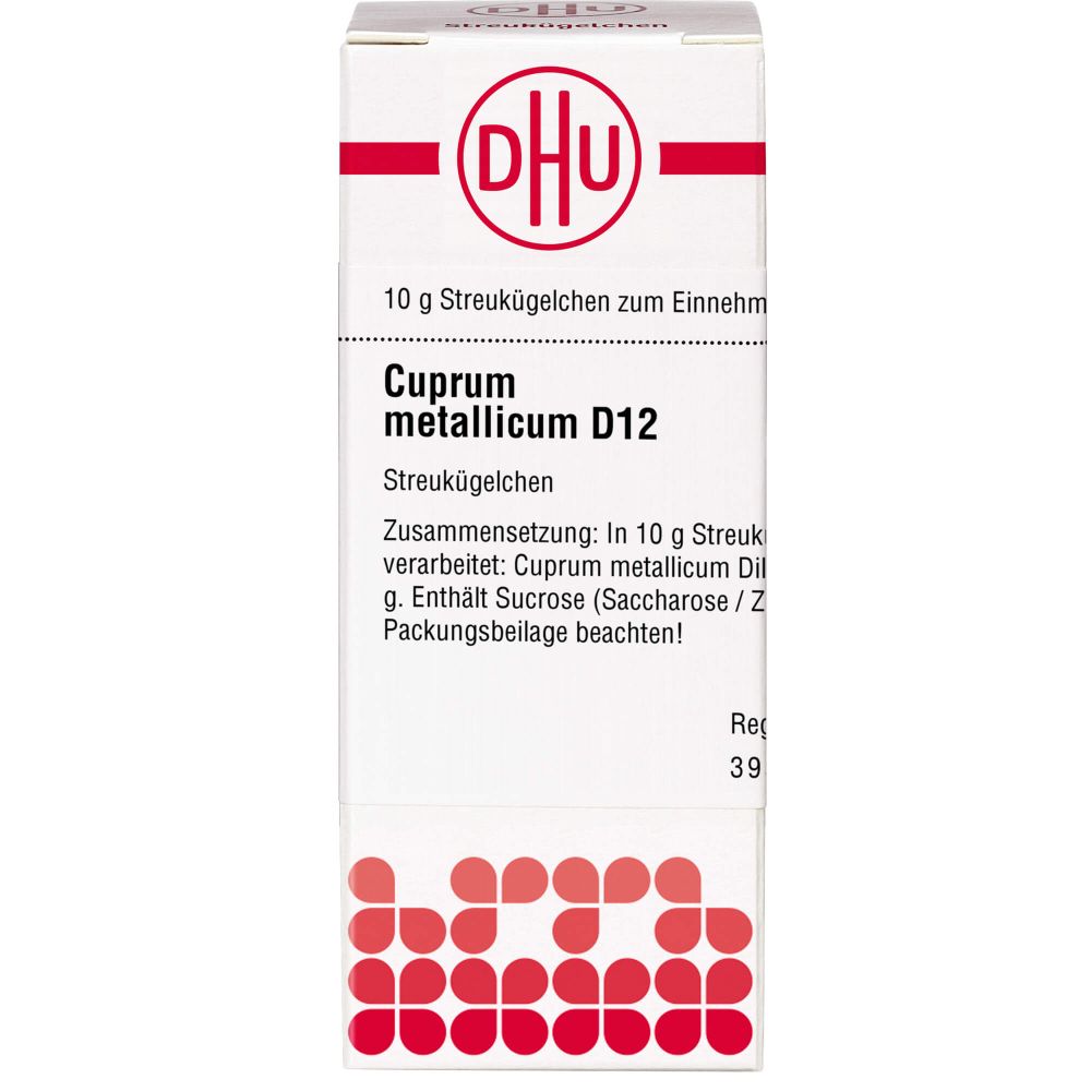 Cuprum Metallicum D 12 Globuli 10 g