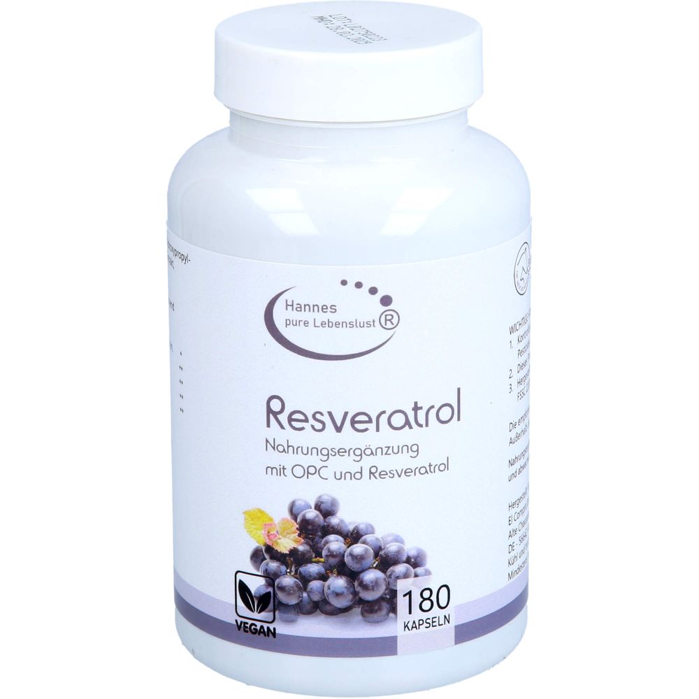 Resveratrol Komplex Vegi Kapseln 180 St