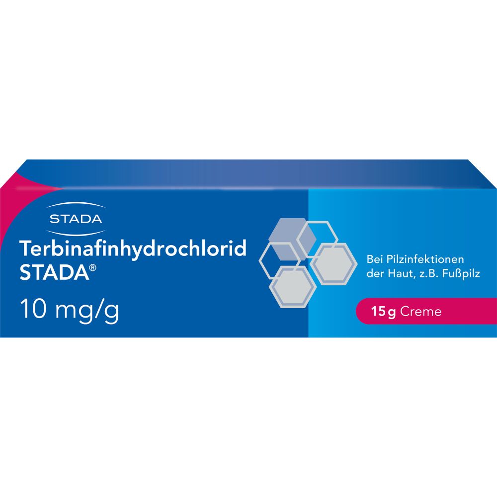 Terbinafinhydrochlorid Stada 10 mg/g Creme 15 g