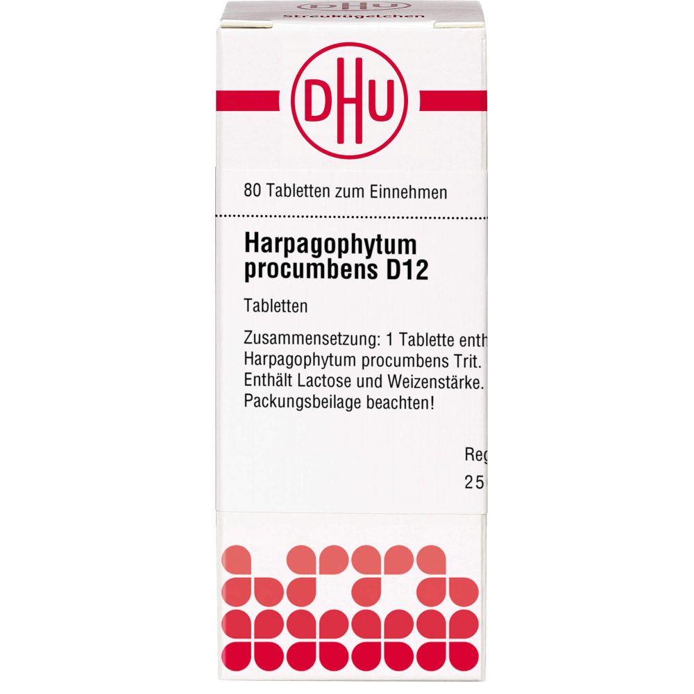 Harpagophytum Procumbens D 12 Tabletten 80 St
