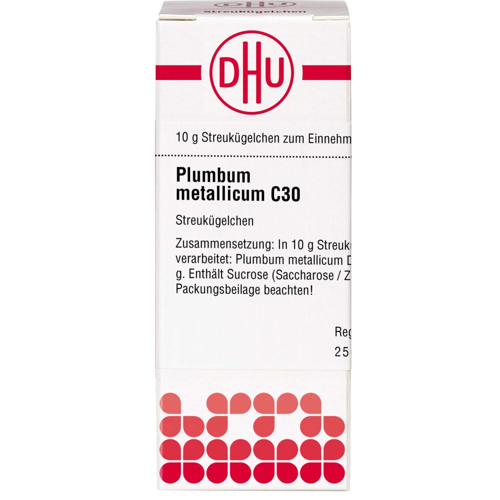 Plumbum Metallicum C 30 Globuli 10 g