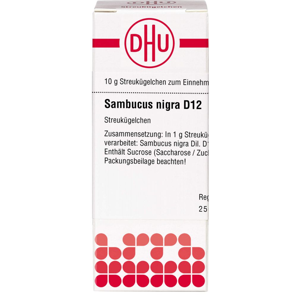 Sambucus Nigra D 12 Globuli 10 g