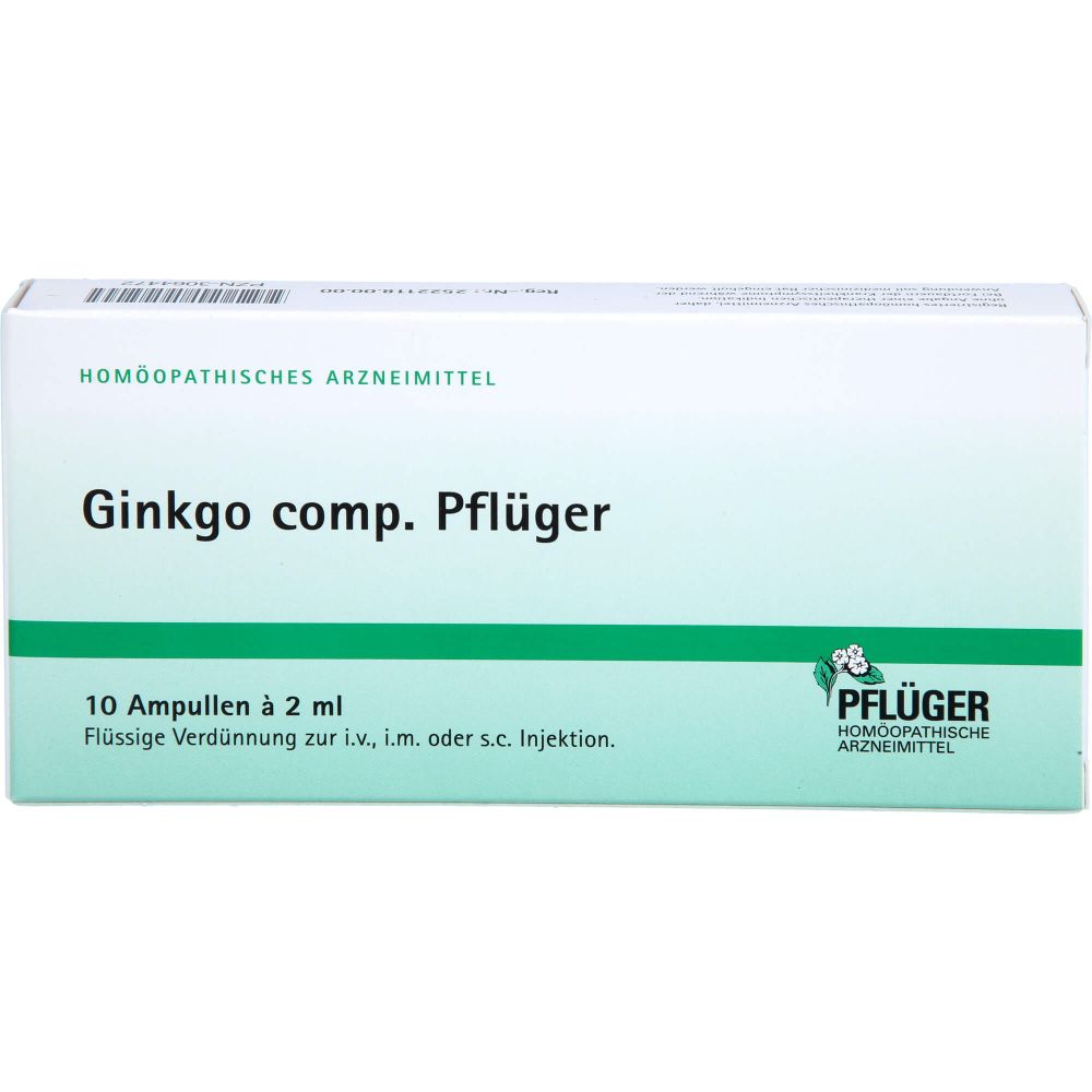 Ginkgo Comp.Pflüger Ampullen 10 St