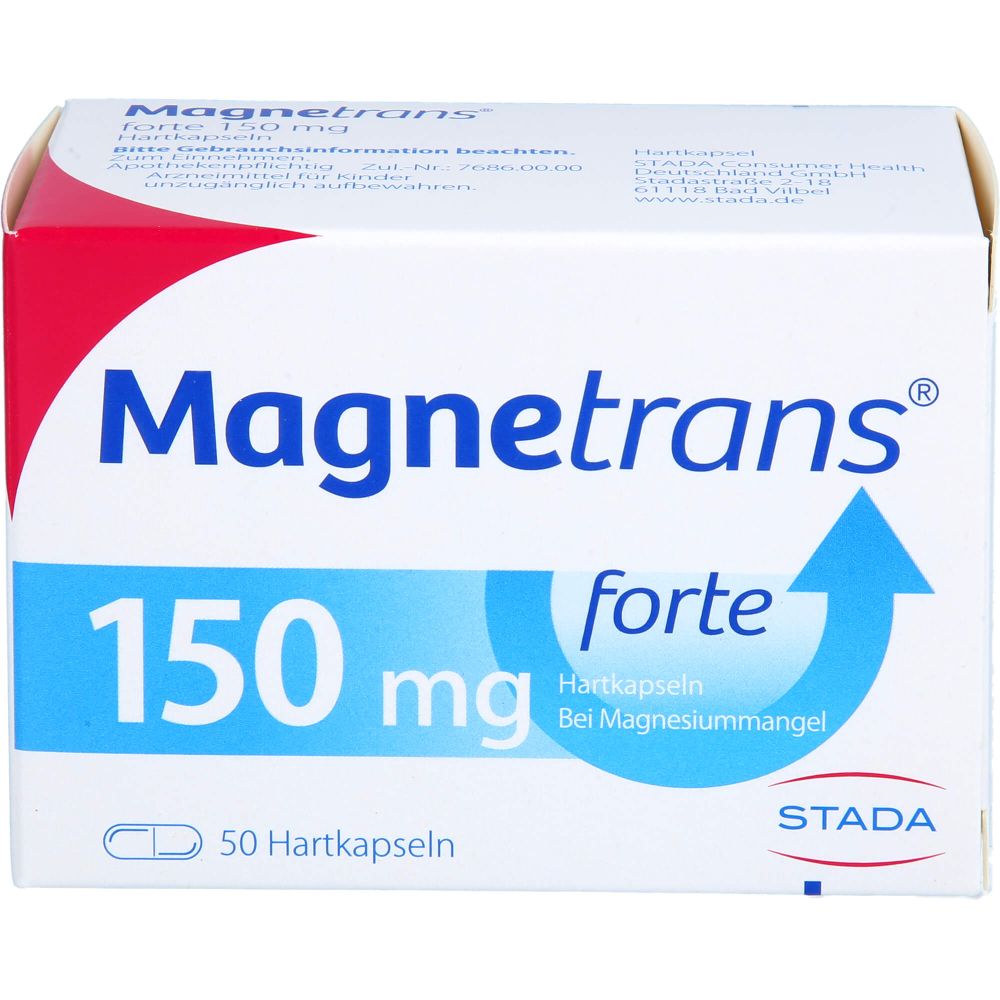 Magnetrans forte 150 mg Hartkapseln 50 St
