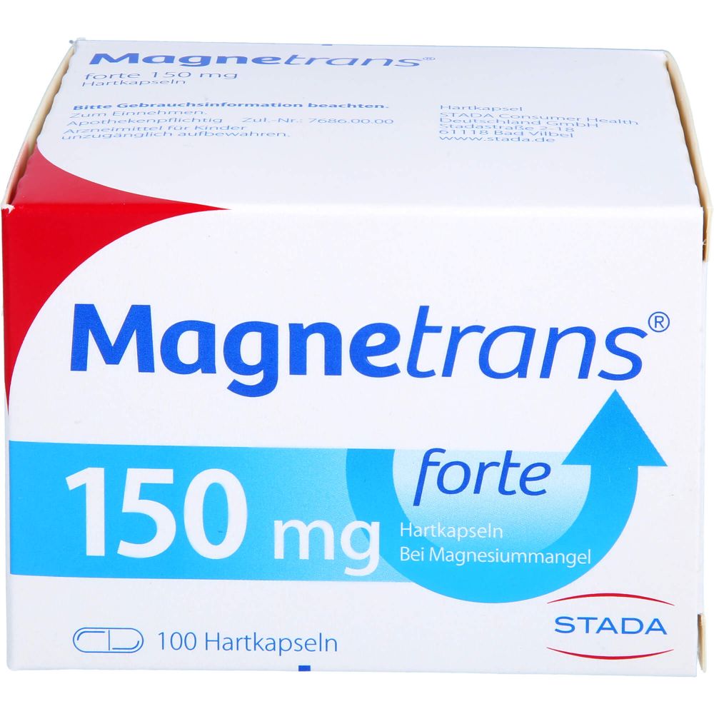 Magnetrans forte 150 mg Hartkapseln 100 St