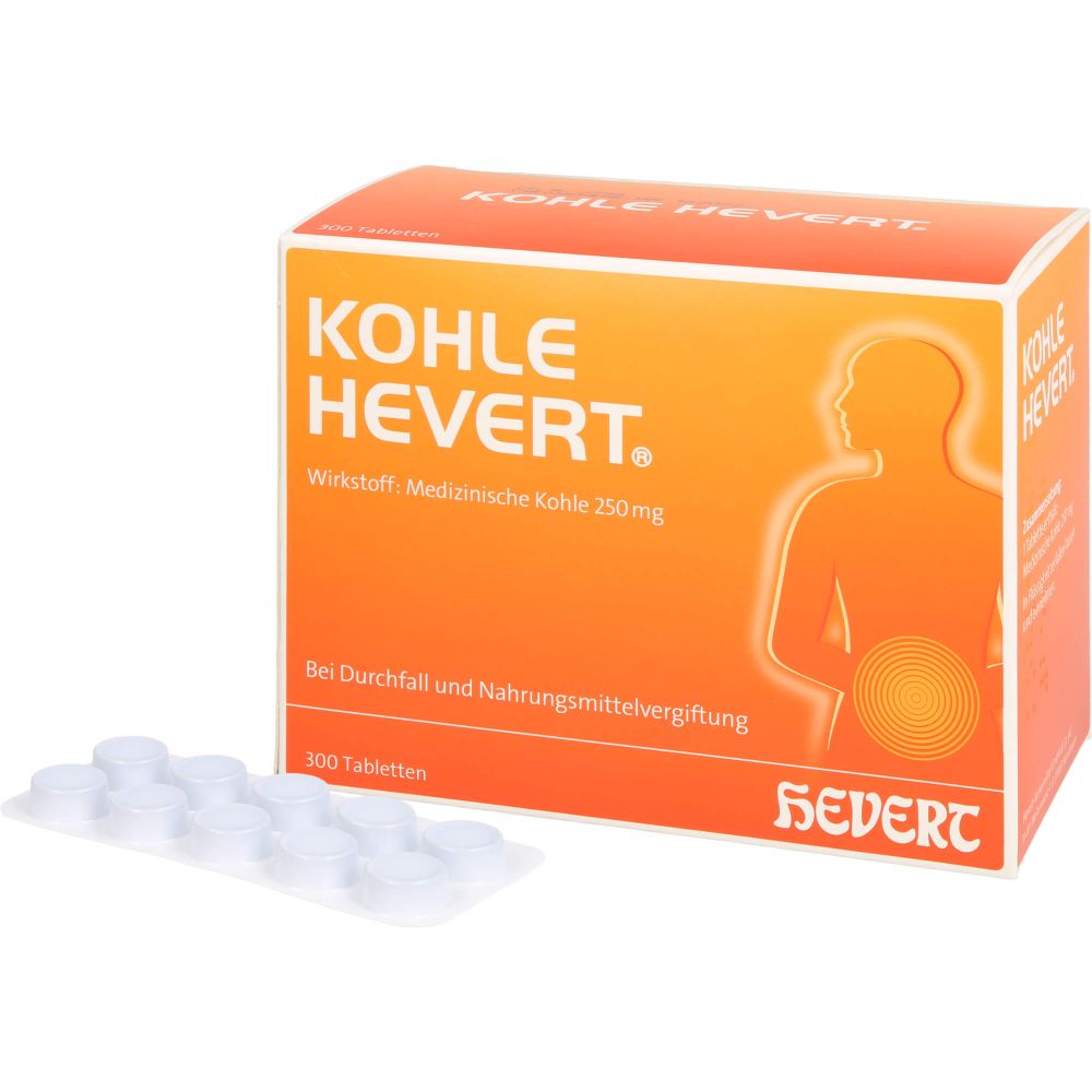 Kohle Hevert Tabletten 300 St