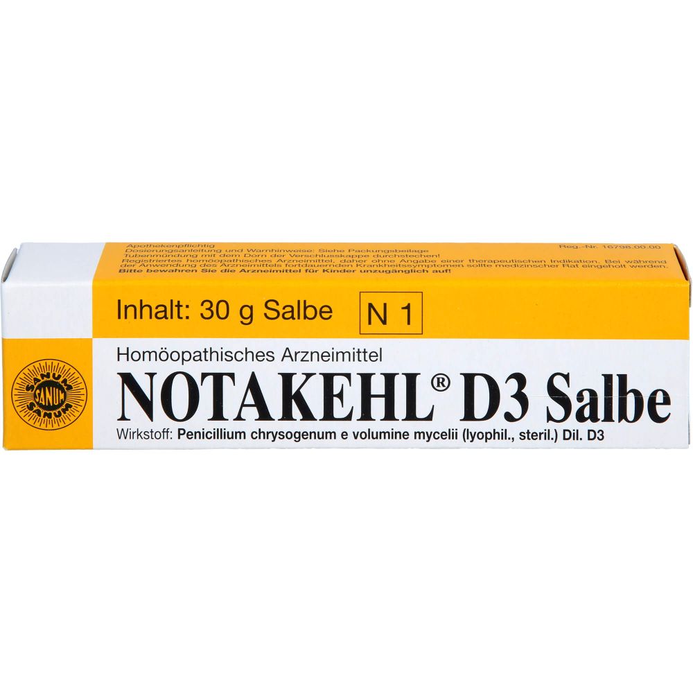 Notakehl D 3 Salbe 30 g