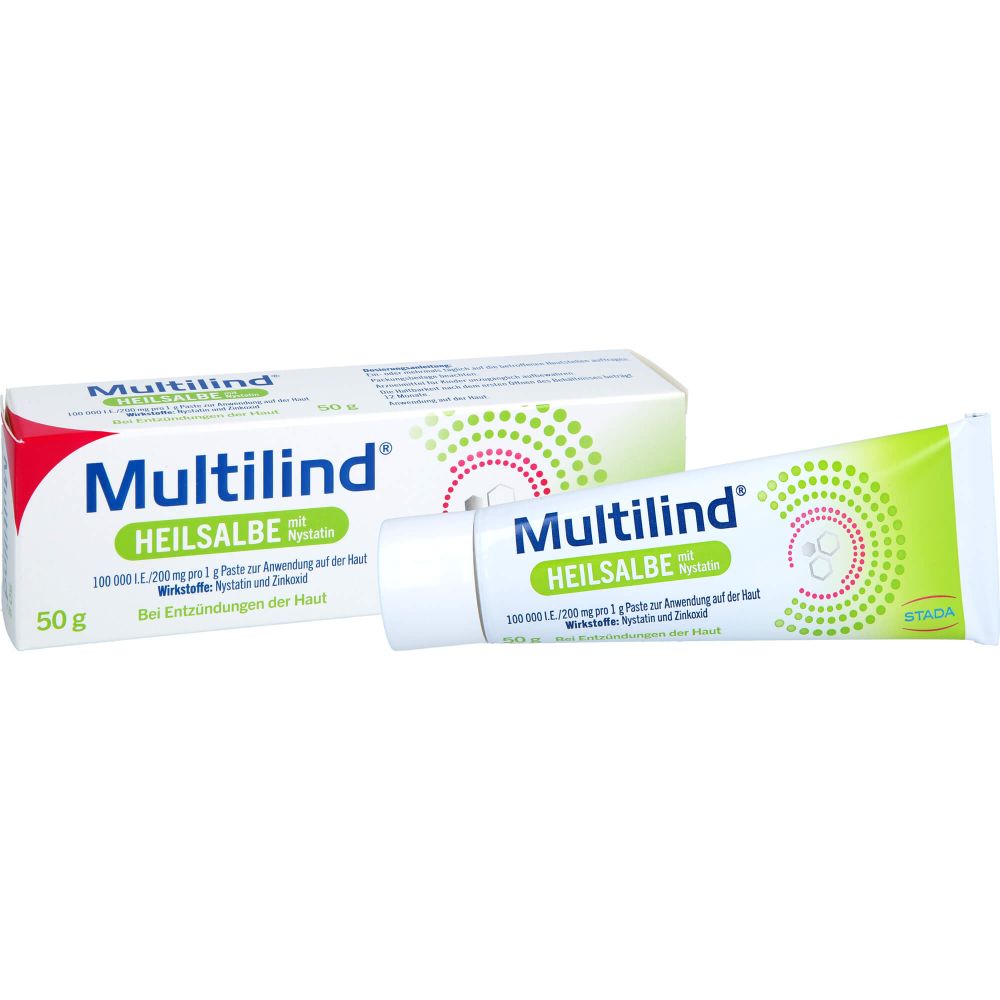 Multilind Heilsalbe m.Nystatin u.Zinkoxid 50 g