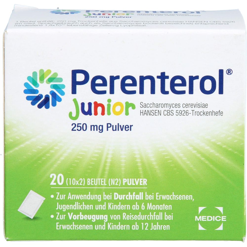Perenterol Junior 250 mg Pulver Btl. 20 St