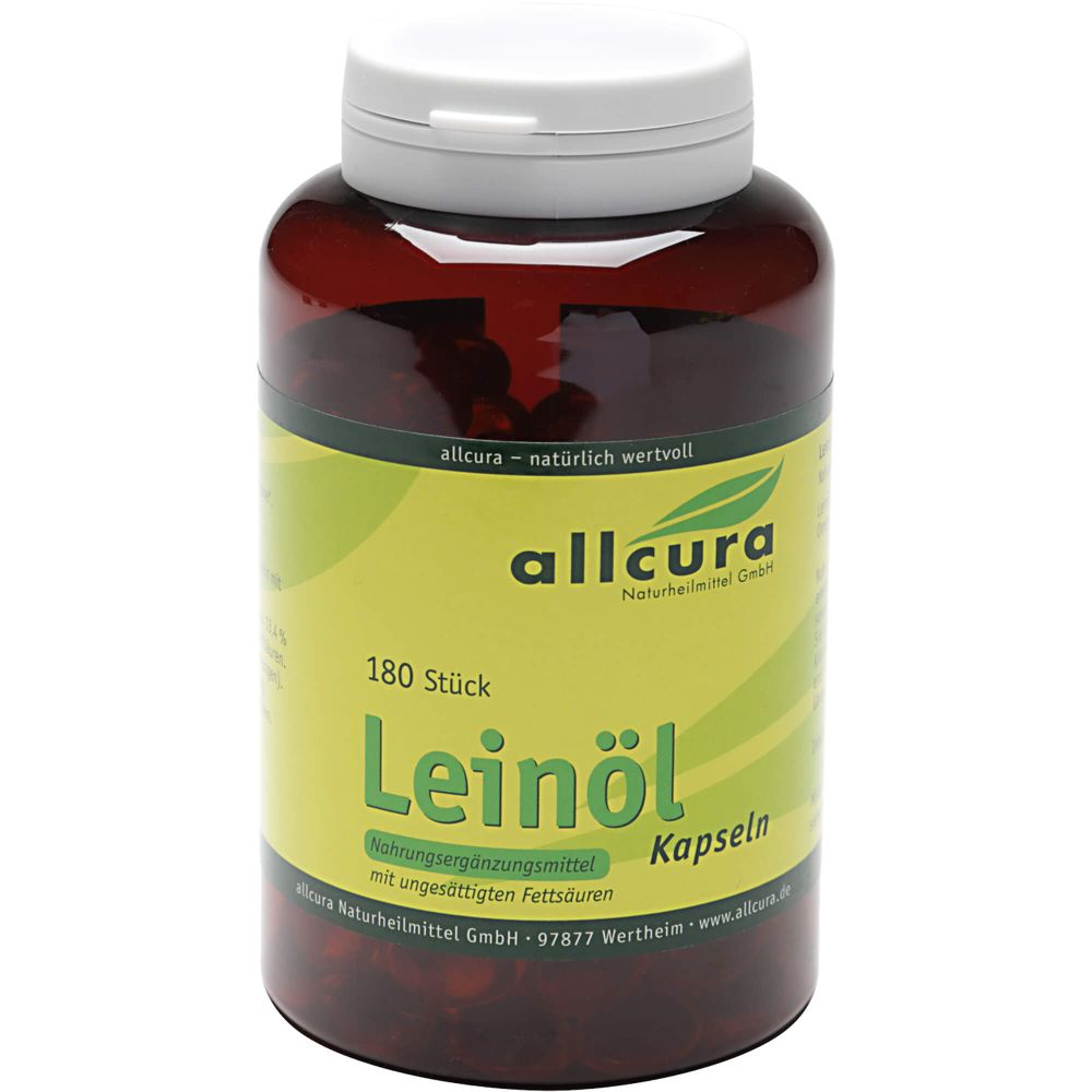 Leinöl Kapseln 180 St