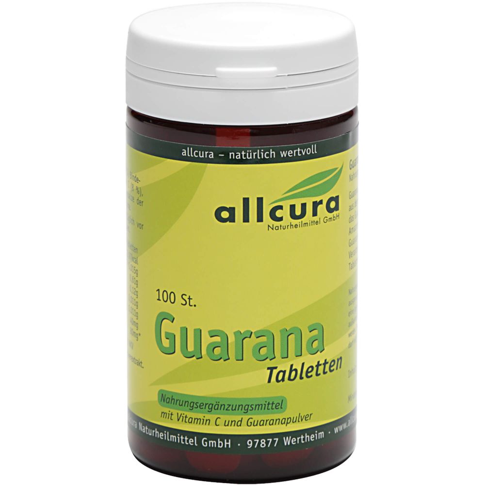Guarana Tabletten 200 mg Extraktpulver 100 St