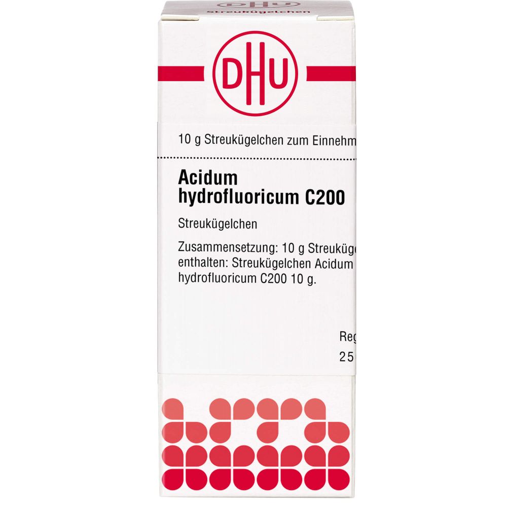 Acidum Hydrofluoricum C 200 Globuli 10 g