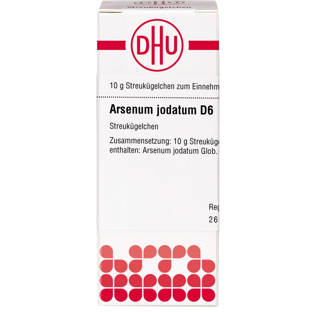 Arsenum Jodatum D 6 Globuli 10 g