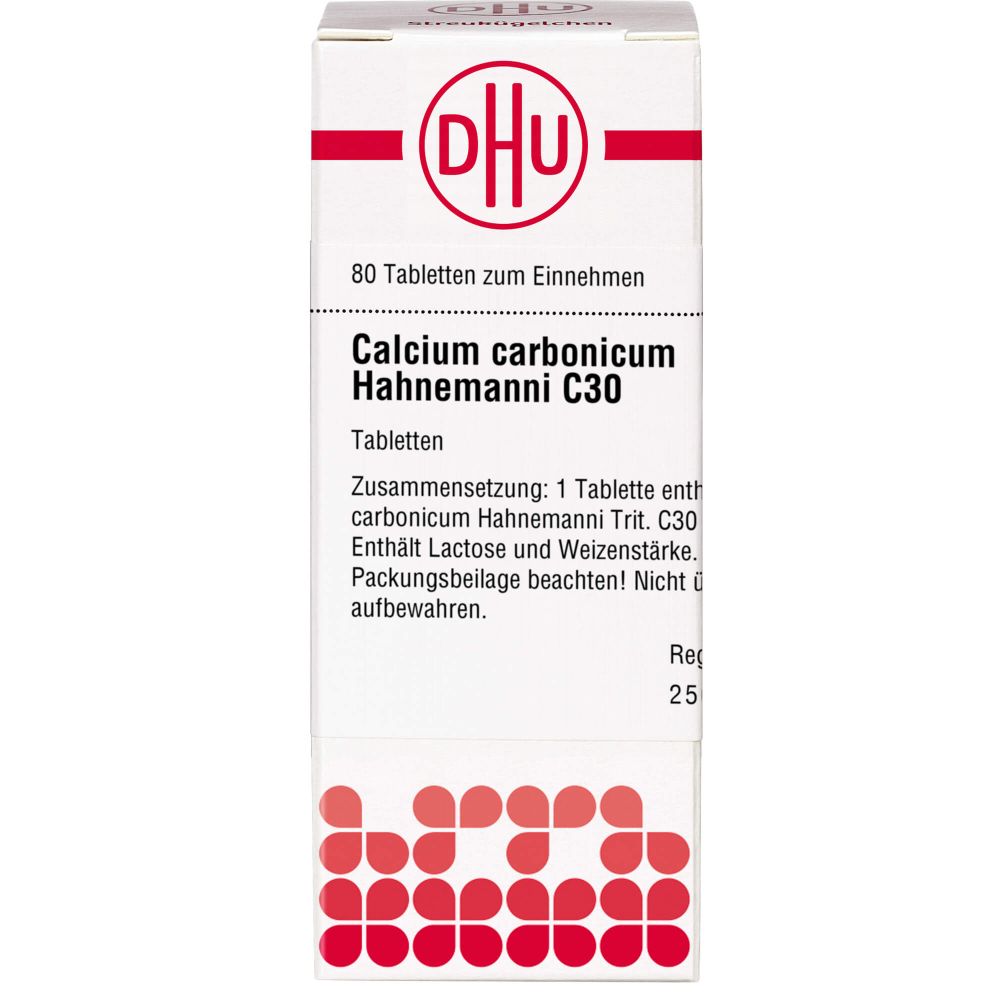 Calcium Carbonicum Hahnemanni C 30 Tabletten 80 St