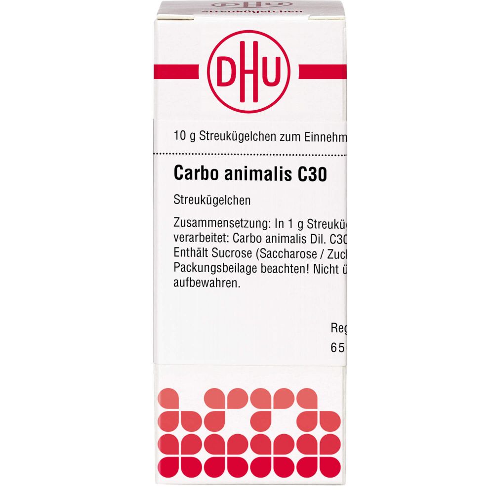 Carbo Animalis C 30 Globuli 10 g