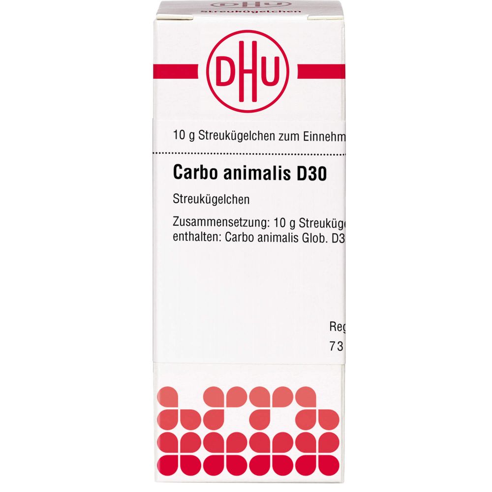 Carbo Animalis D 30 Globuli 10 g