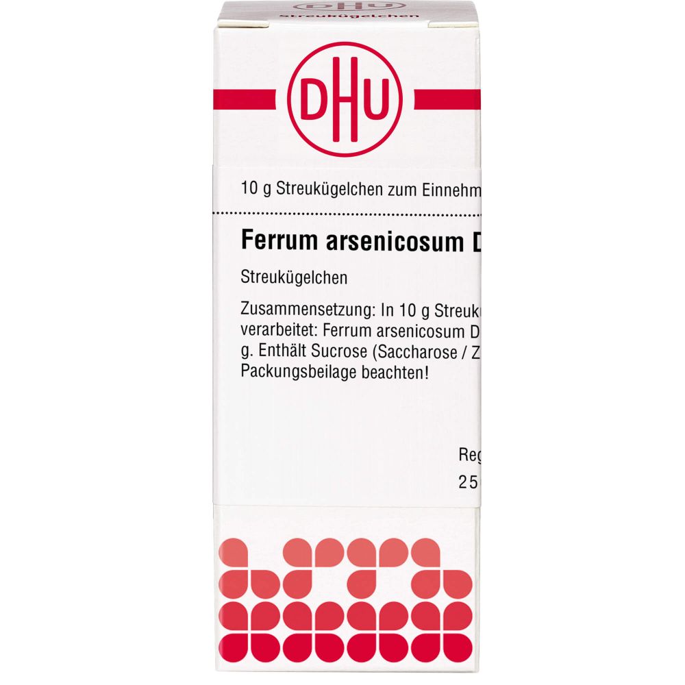 Ferrum Arsenicosum D 12 Globuli 10 g