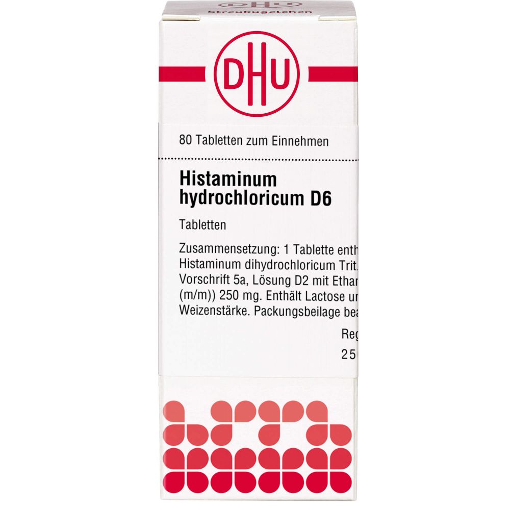 Histaminum hydrochloricum D 6 Tabletten 80 St