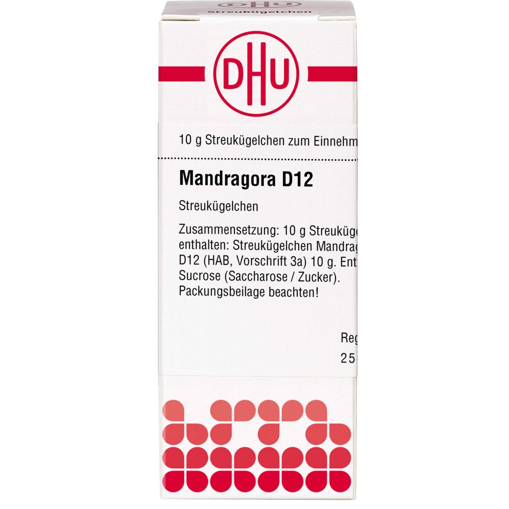 Mandragora D 12 Globuli 10 g