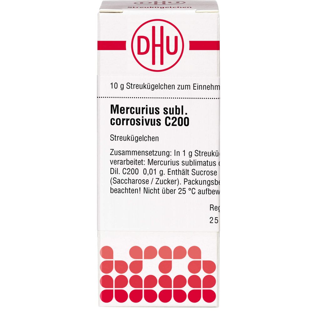 Mercurius Sublimatus corrosivus C 200 Globuli 10 g