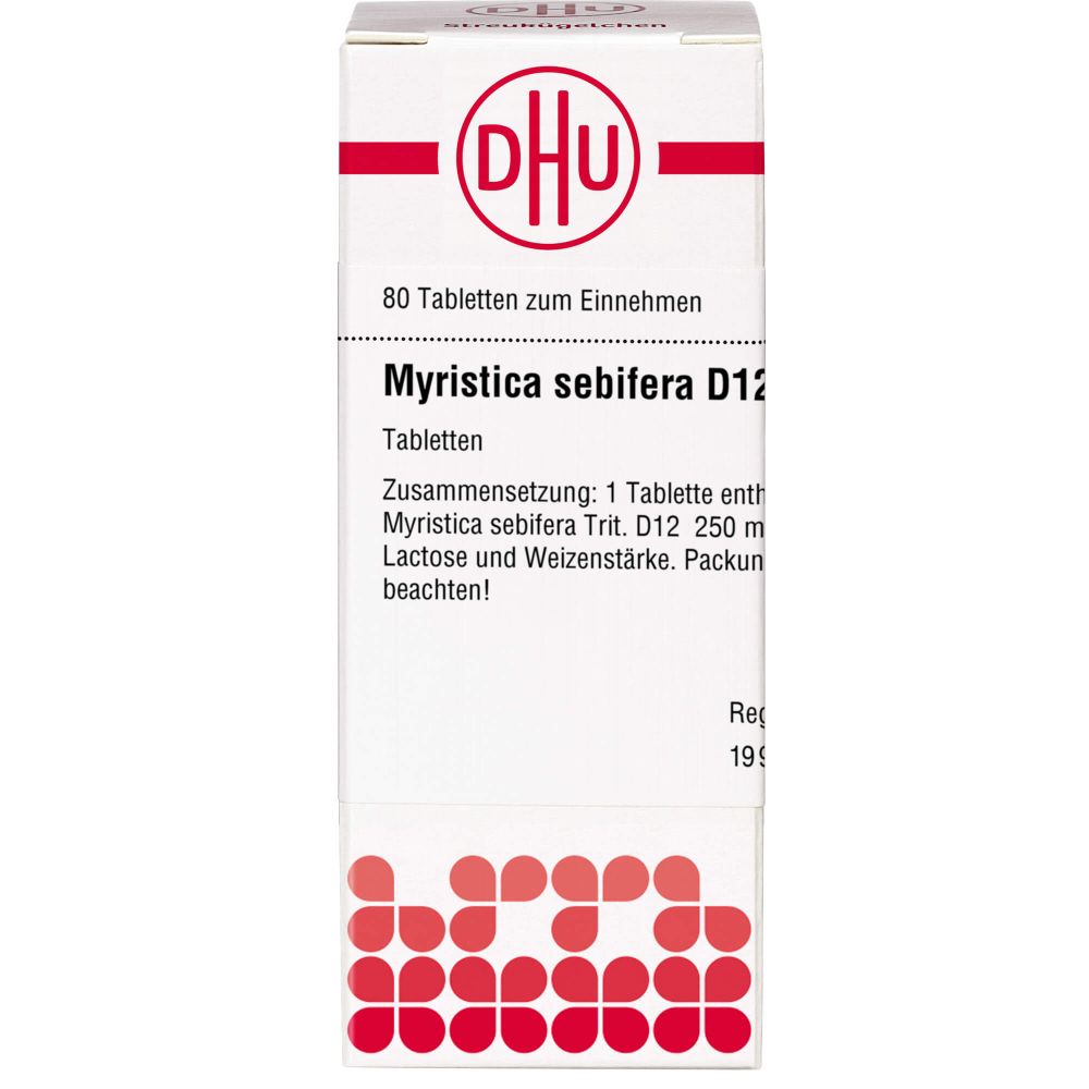 Myristica Sebifera D 12 Tabletten 80 St