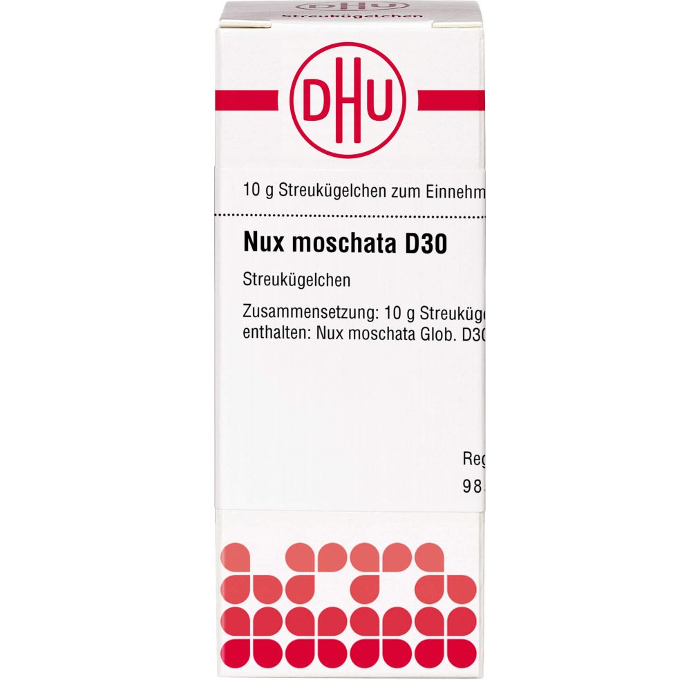 Nux Moschata D 30 Globuli 10 g