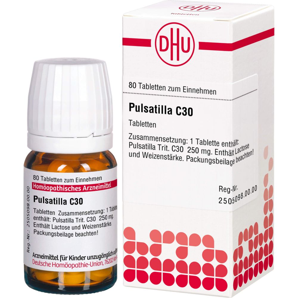 Pulsatilla C 30 Tabletten 80 St