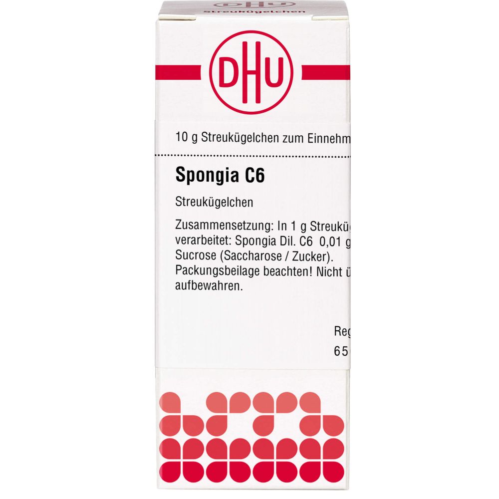 Spongia C 6 Globuli 10 g