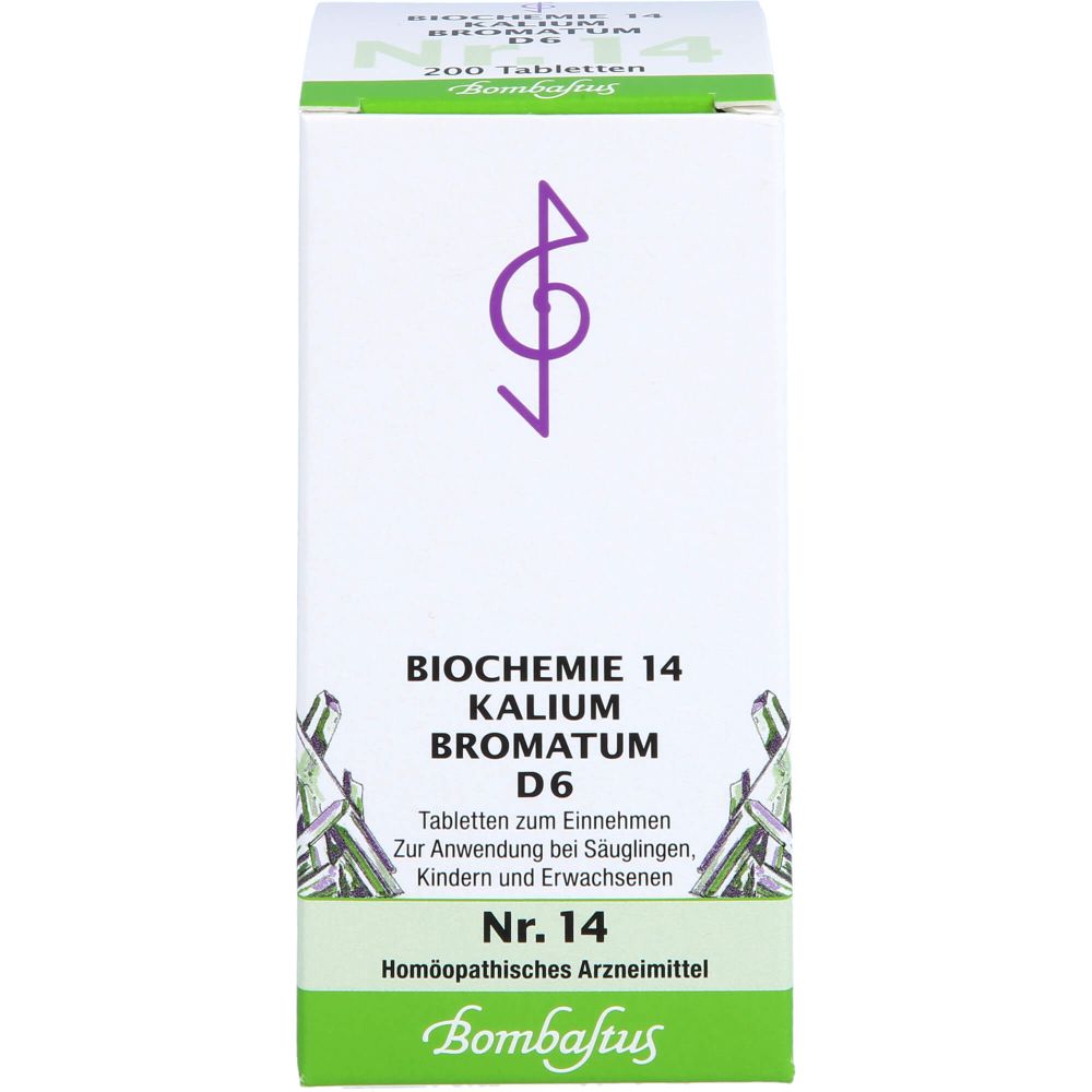 Biochemie 14 Kalium bromatum D 6 Tabletten 200 St