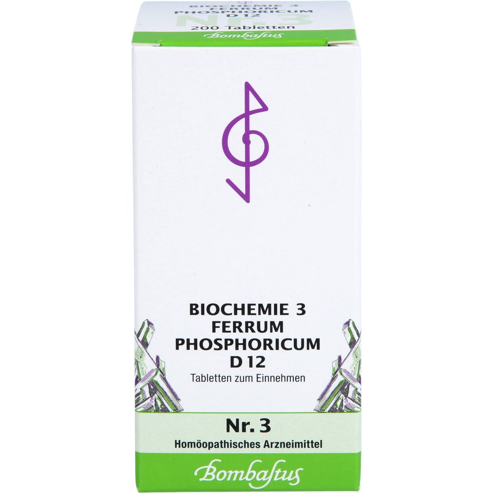Biochemie 3 Ferrum phosphoricum D 12 Tabletten 200 St