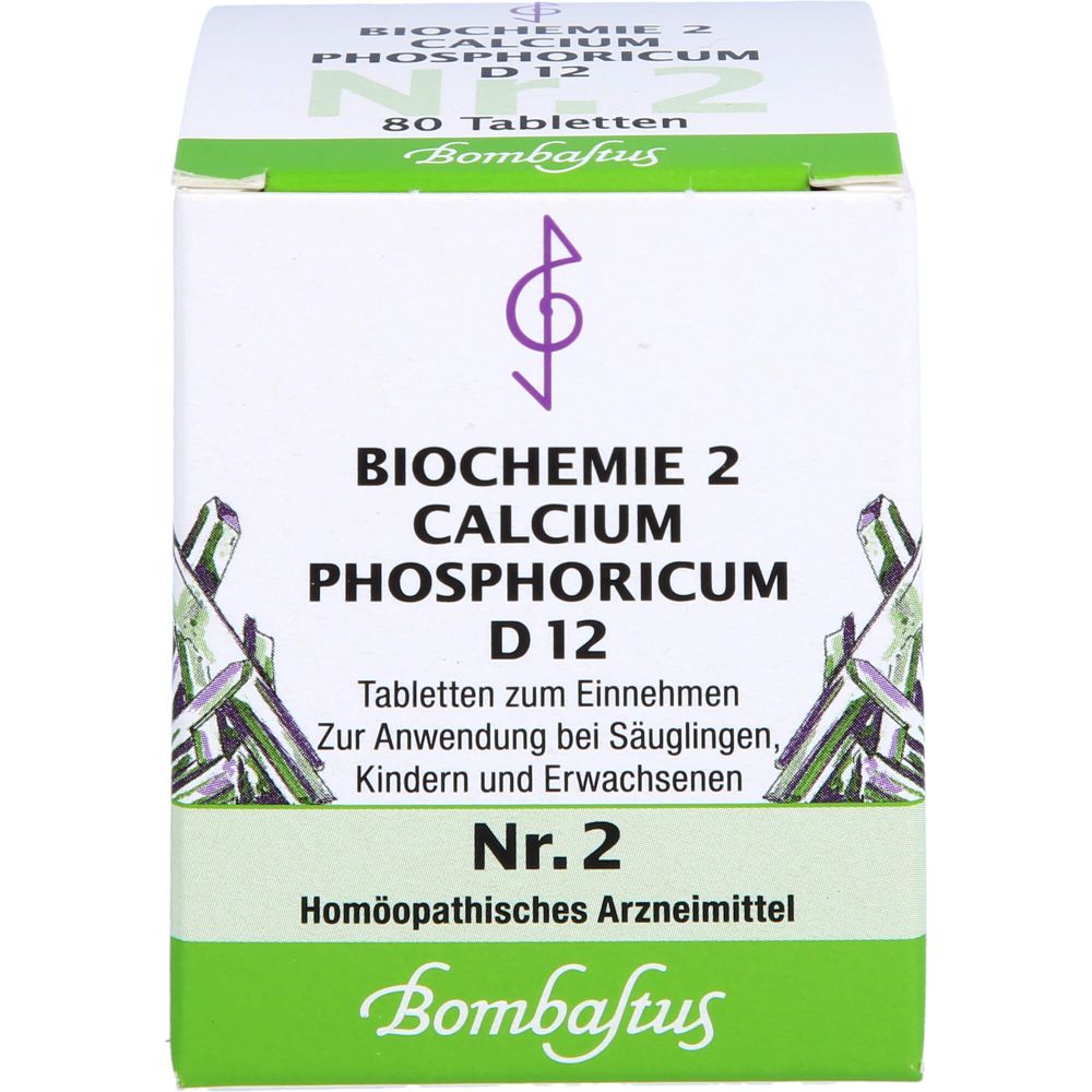 Biochemie 2 Calcium phosphoricum D 12 Tabletten 80 St